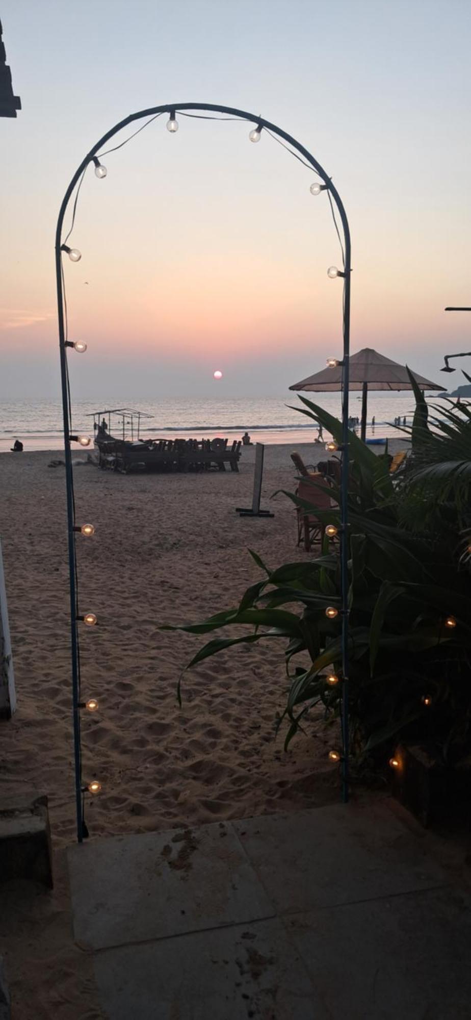 Columbus Goa Beach Resort Palolem Eksteriør bilde